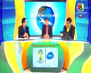 CH8 HD on Thaicom 5 Channel Piala Dunia 2014 Gratis